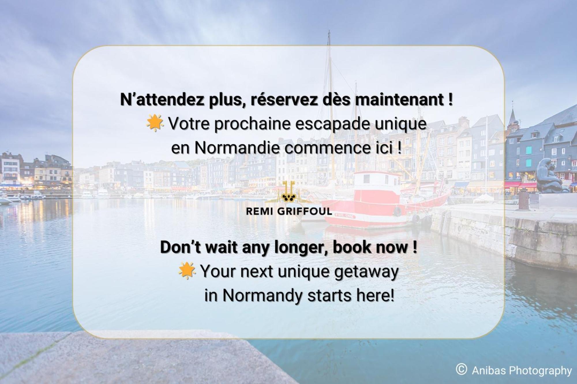 Le Manoir Des Embruns 14P - Location N1- Terrace- Public Parking 2 Min Vila Honfleur Exterior foto